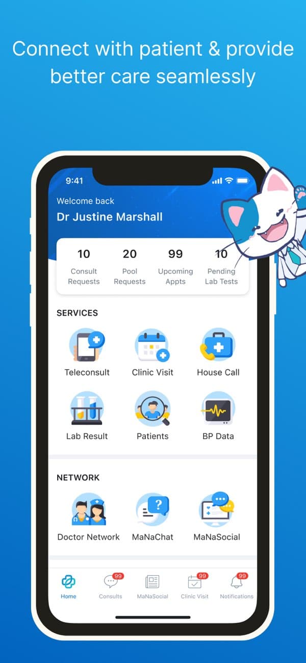MaNaDr for Healthcare Provider app screenshot 1